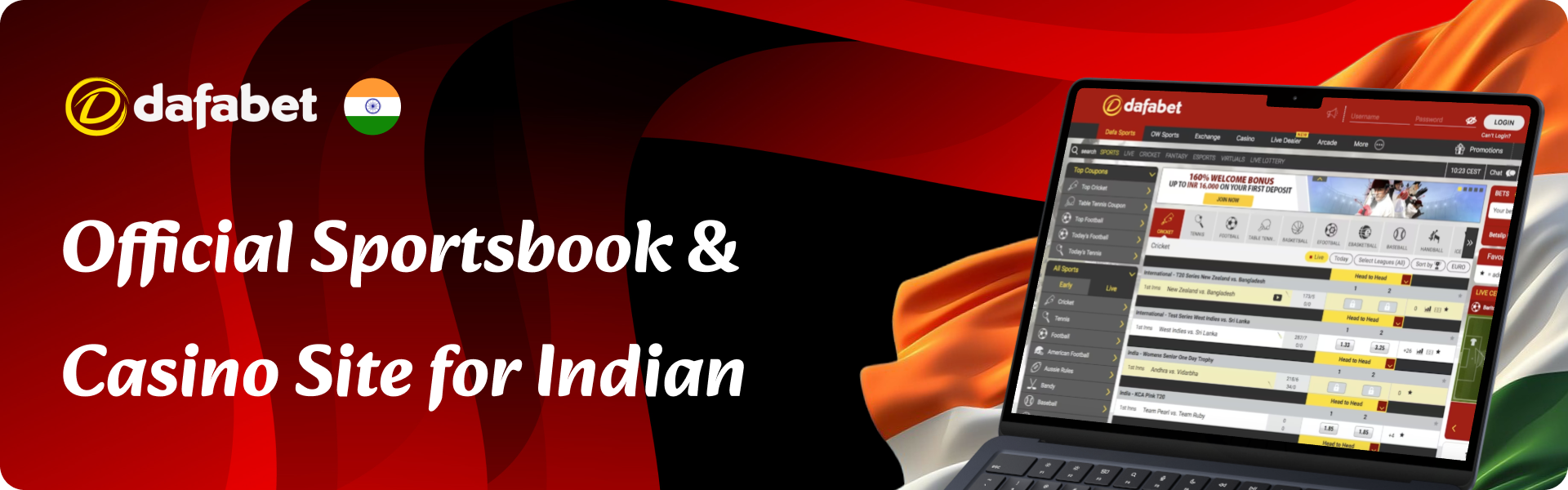 Dafabet India Review 2026: Official Sportsbook & Casino Site